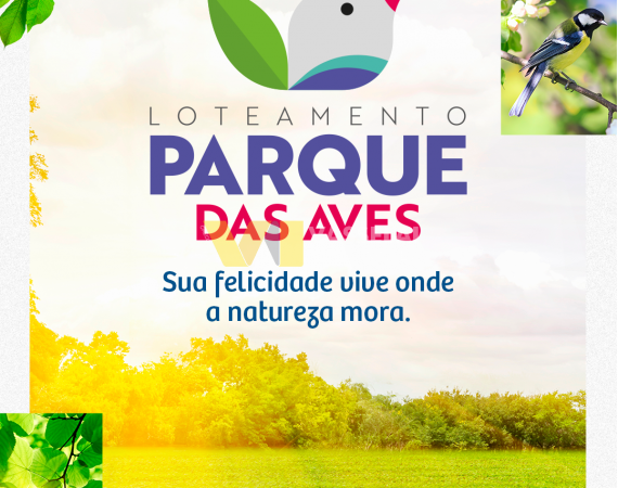 Lotes à venda no Loteamento Parque das Aves