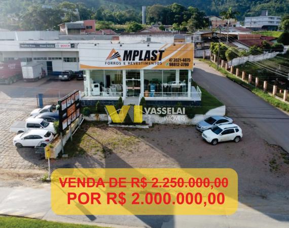 Galpão a venda as margens da BR-470 - Trevo de Rio do Sul - SC